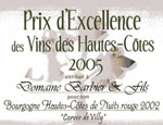 Hautes-Côtes de Nuits 2002